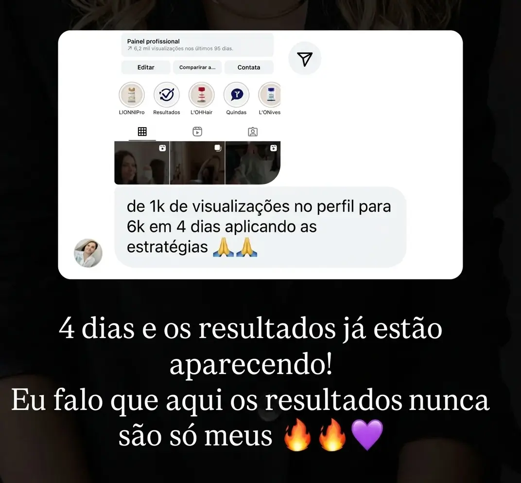 Depoimento 2 de cliente do Cresça com Reels