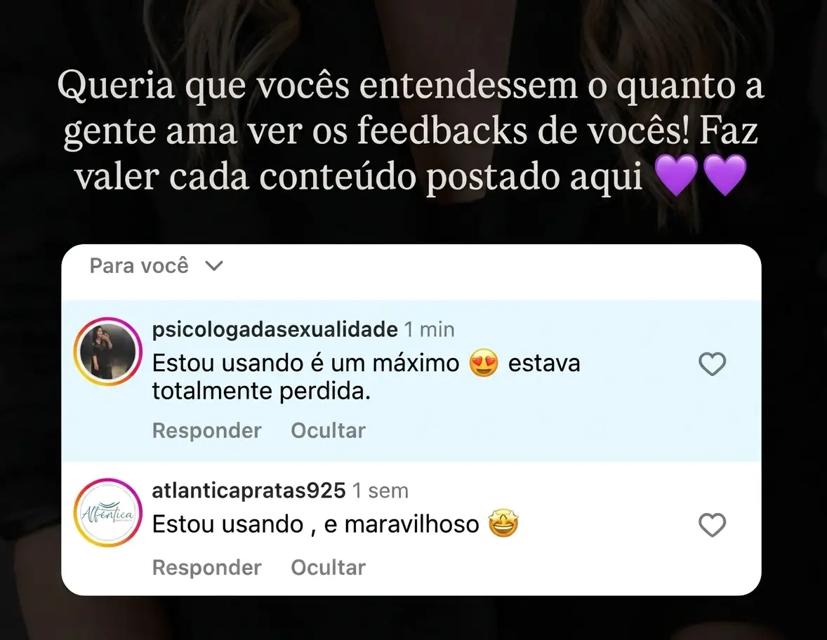 Depoimento 11 de cliente do Cresça com Reels