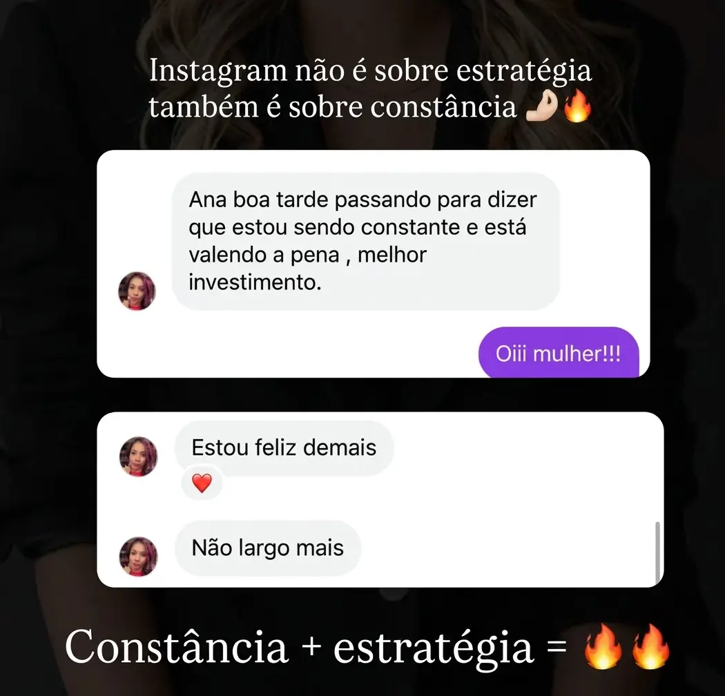 Depoimento 30 de cliente do Cresça com Reels